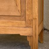 Parisian wardrobe glazed art deco 1920 raw wood