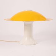 Vintage yellow table lamp from the 70s design by martinelli