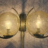 Rare Mid-Century Wall Lamp in the Style of Gaetano Sciolari, Italy, 1970s