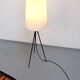 Vintage 1960s floor lamp, retro Mid-Century style.