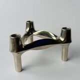 Vintage MCM modular candleholder by Fritz Nagel for BMF