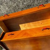 Commode vintage pieds compas.
