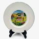 Mirabell Italy naive decorated dessert plates
