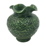Vase vert en céramique