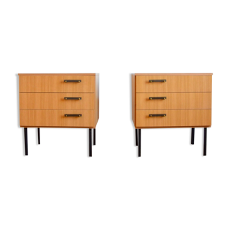 Pair of vintage bedside tables 1970s