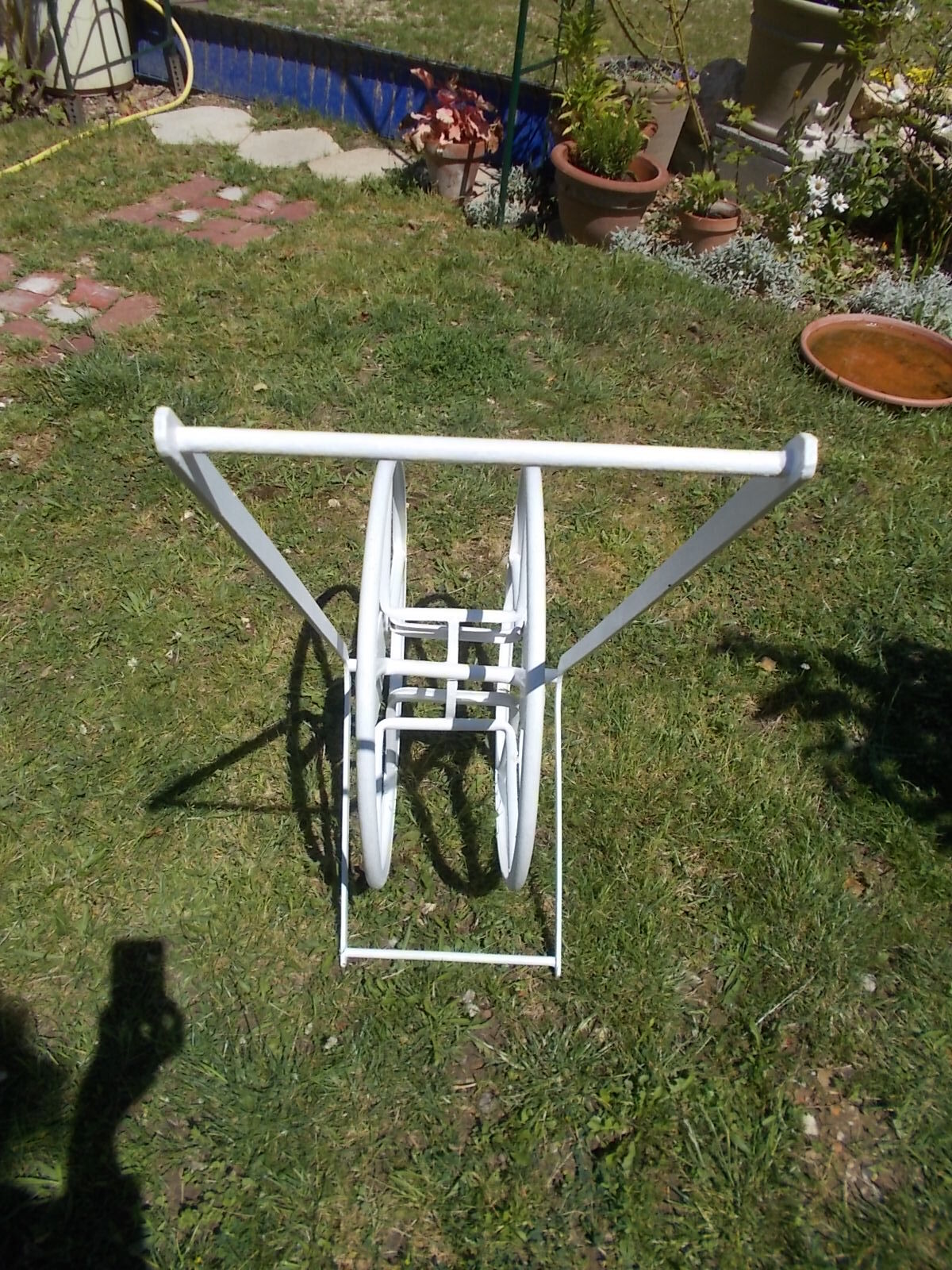 Hose reel cart
