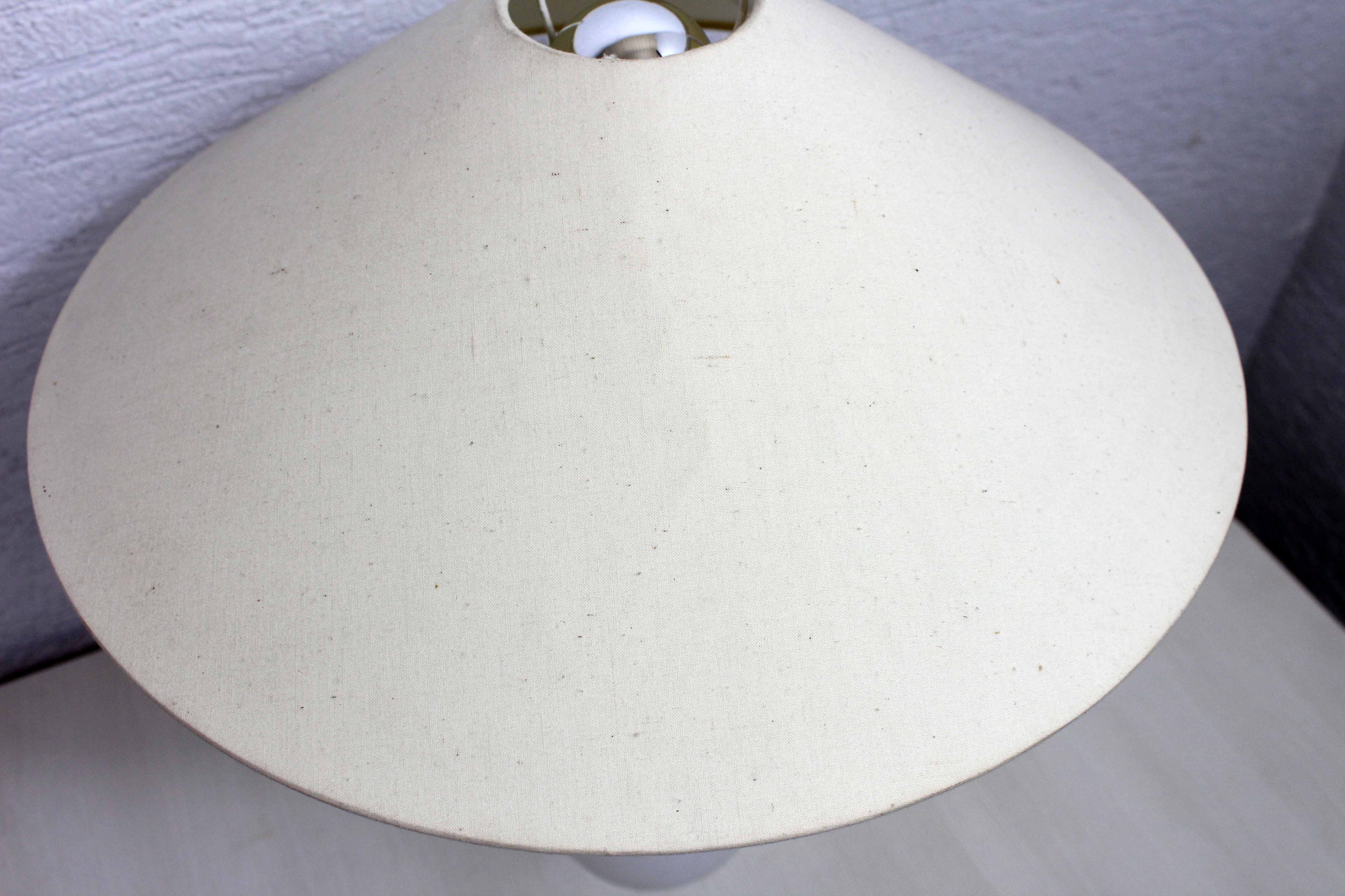 Glass table lamp 1970