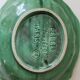 Gerber Prestige vintage barbotine cabbage leaf salad bowl