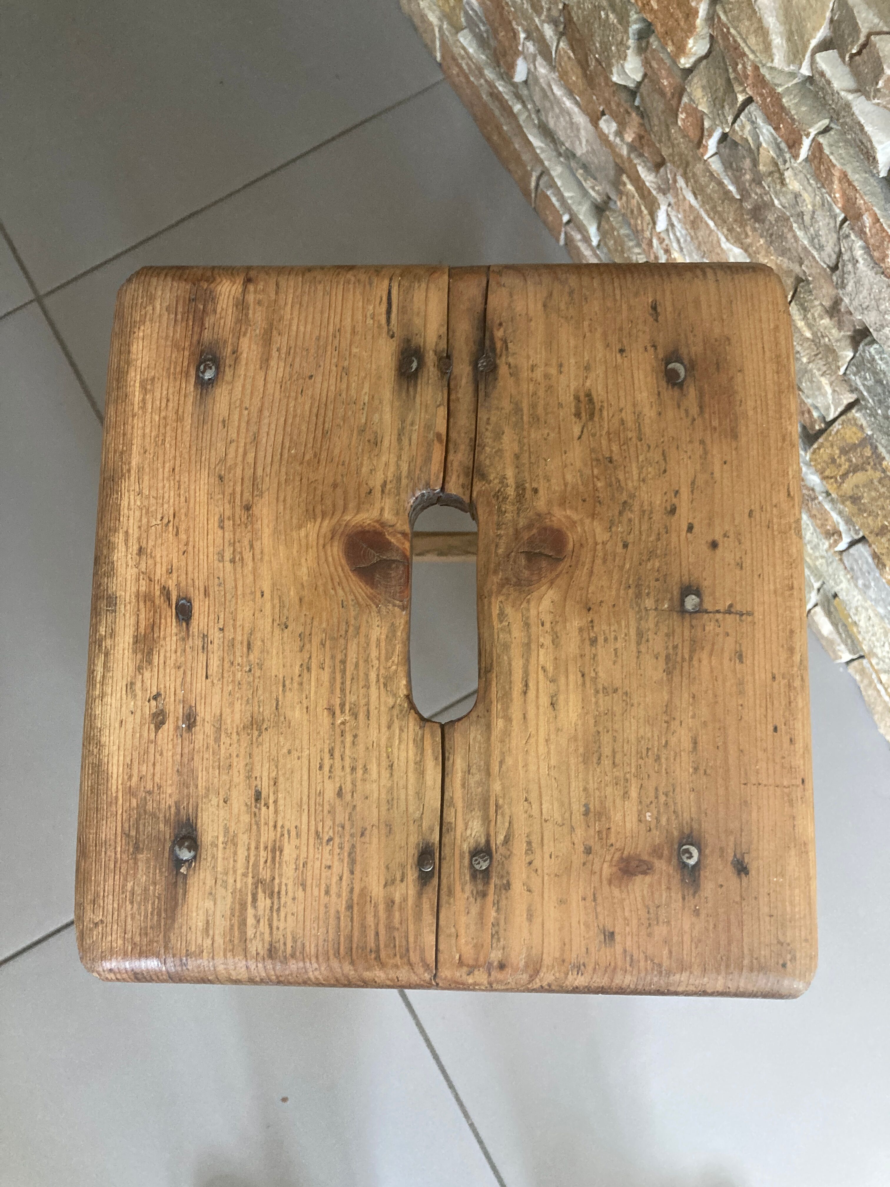 Wooden stool