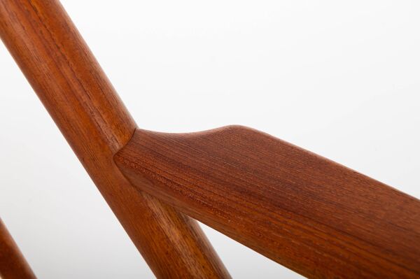 Fauteuil à bascule scandinave par Frank Reenskaug pour Bramin, Danemark, années 1960