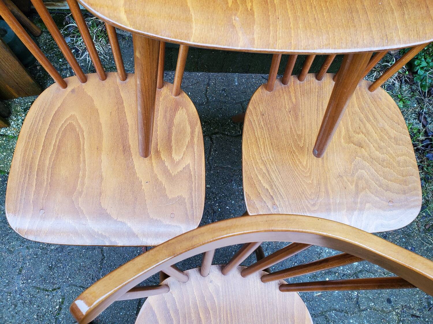 4 Baumann “Menuet” bistro chairs
