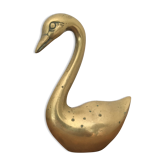 Brass swan
