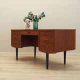 Teak desk, Danish design, 1970s, production: Denmark