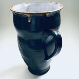 Vintage Studio Art Pottery Owl Decanter Jug by Tavares, 1970s