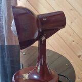 Elektro Medizin collection, rare bakelite desk table lamp Leipzig Leutzsch from GDR vintage