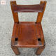 Suite de 4 chaises S11 X par Pierre Chapo, 1960