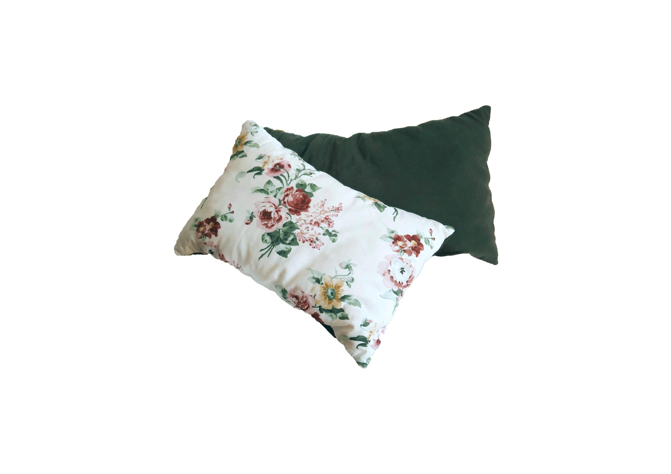 Floral cushions