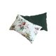 Paires de coussins fleuris