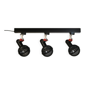 Set of 3 roger tallon vintage erco spots - model micro type 73834 - rare -