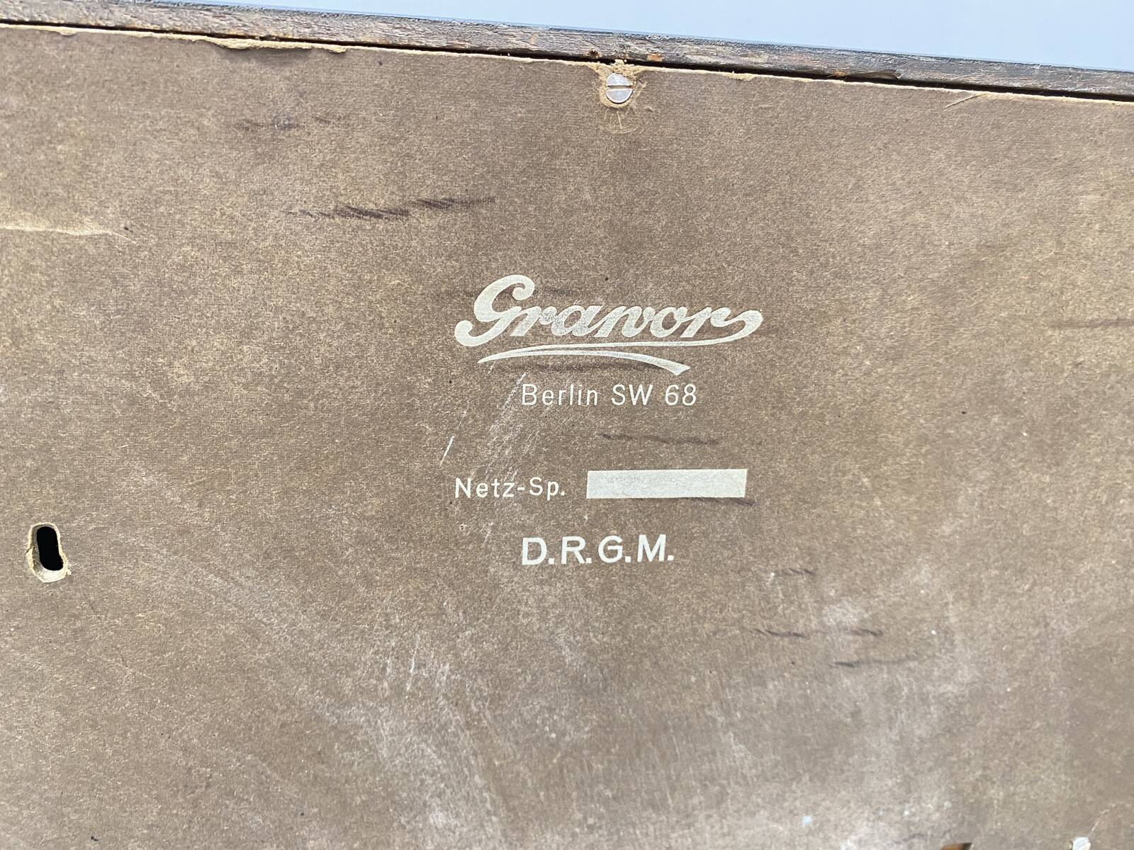 Fully renovated mid century cabinet with build-in turntable, Germany, 1950´s