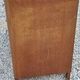 Commode vintage en chêne pieds compas 3 tiroirs des années 50