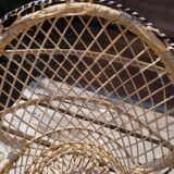 Fauteuil de poupée en osier