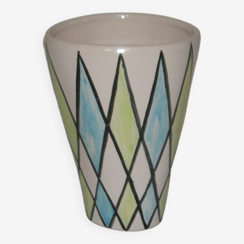 Harlequin vase from the 50s
