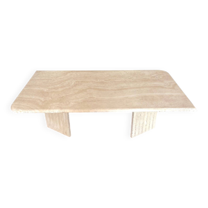 Table basse en travertin