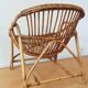 Rattan armchair