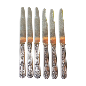serie de 6 couteaux à