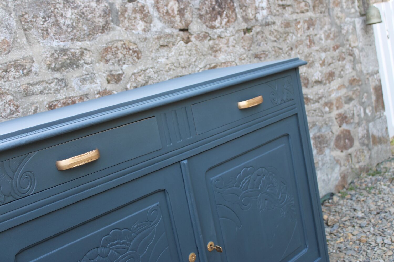 Vintage art deco parisian sideboard