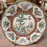 Assiette décorative asiatique