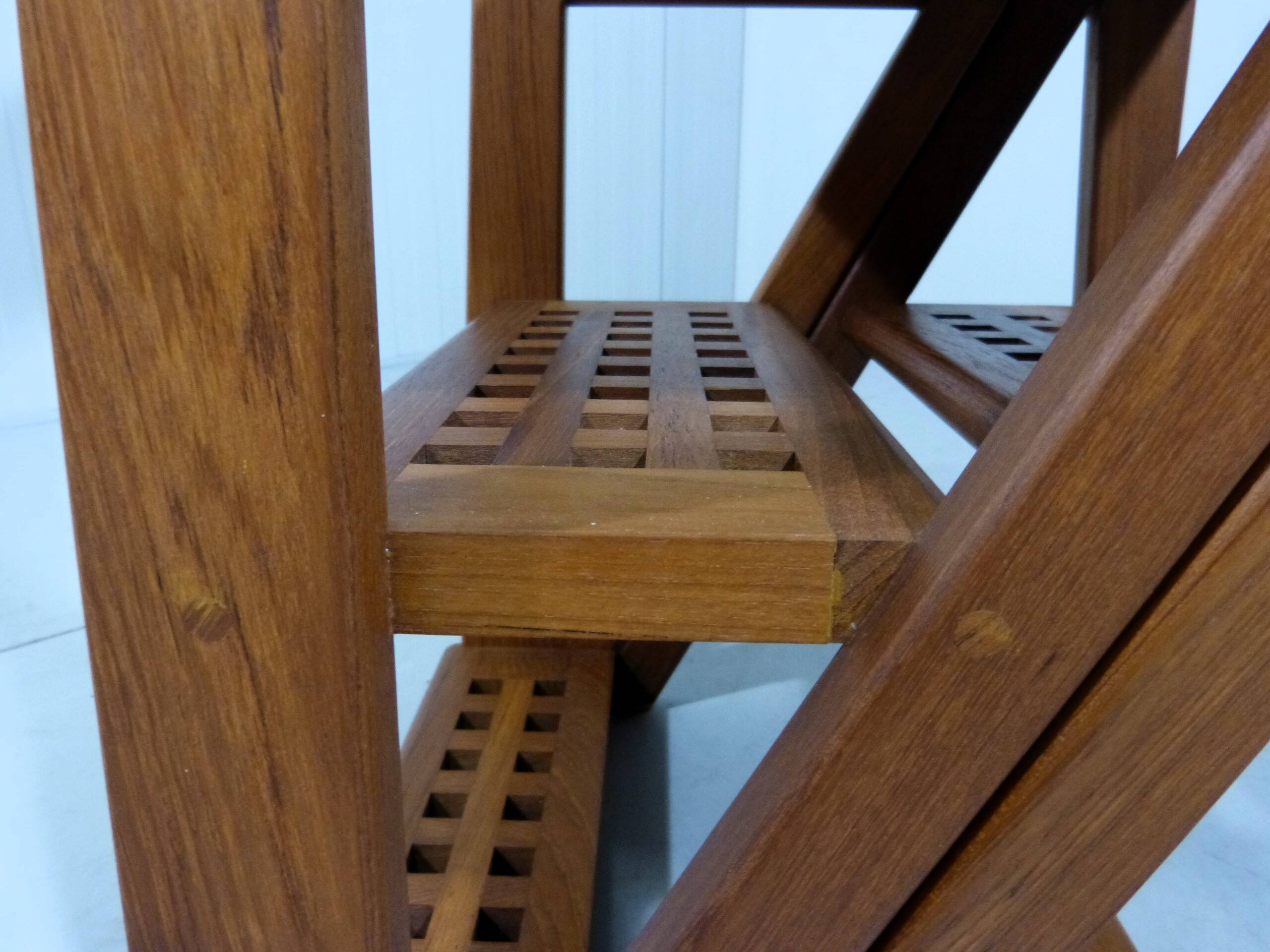 Teak library step chair, Denmark
