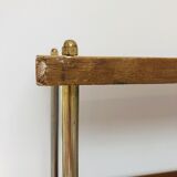Shelf to install wood and brass, 1960