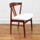 Scandinavian teak chair – Carl Ewent Ekstrom - Restored