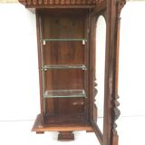 Vitrine ancienne comtoise en bois