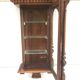 Old comtoise wooden showcase