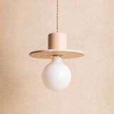 Alba suspension in mixed beige concrete