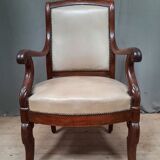 Mahogany armchair with butt