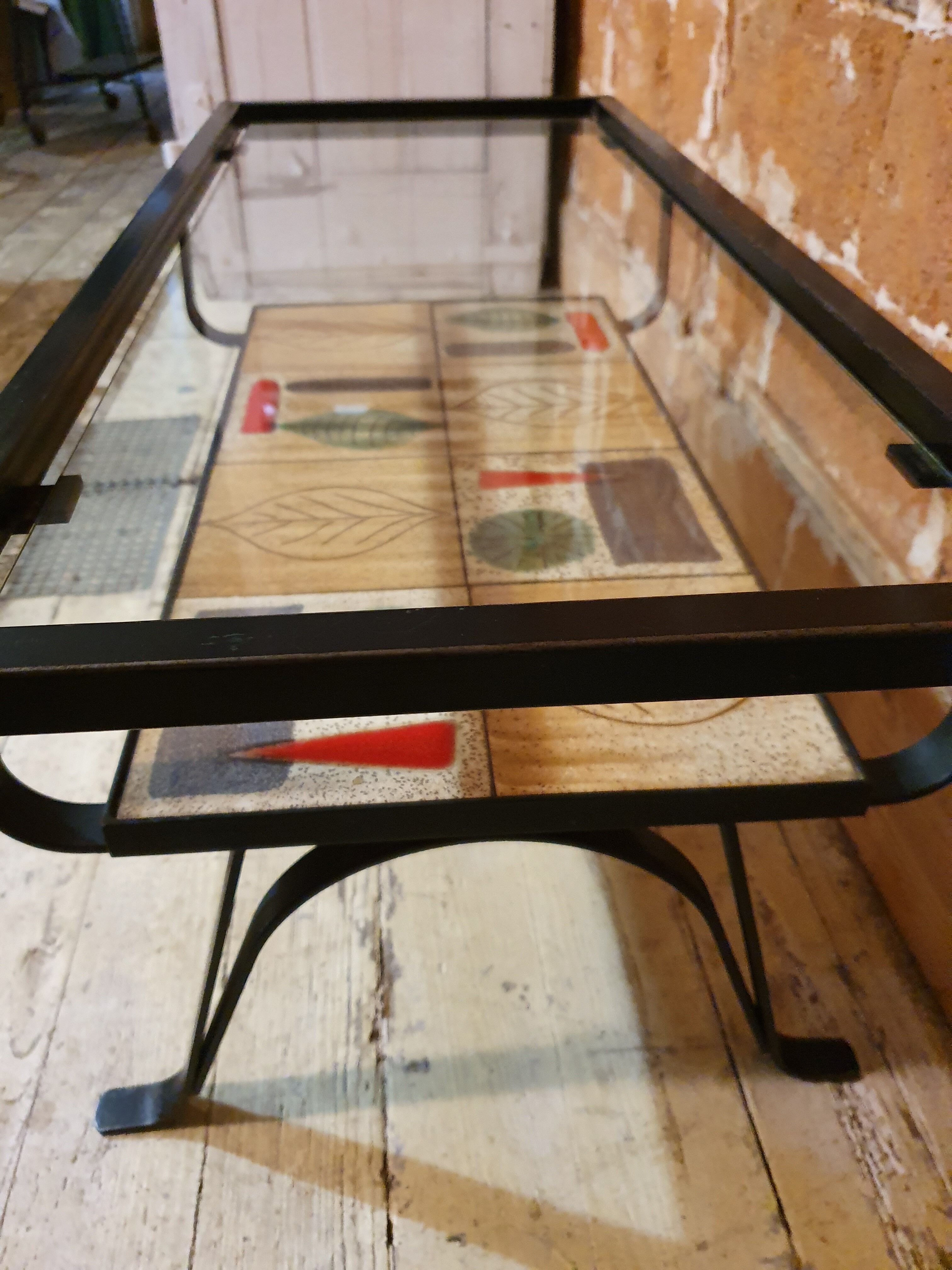 Vallauris herbarium coffee table