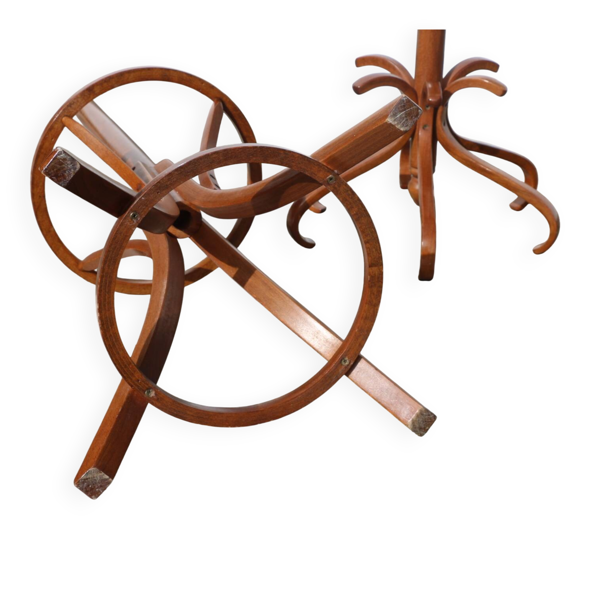 Coat rack parrot BAUMANN dark beech umbrella stand