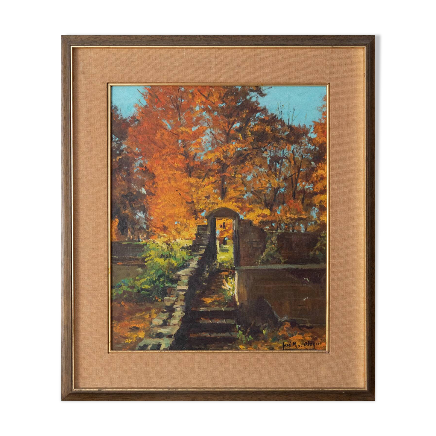 A Sunny Autumn Day - The secret garden
