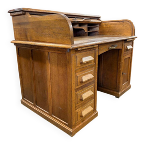 Bureau américain vintage - rideau