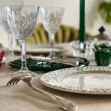 4 assiettes plates Anglaises.