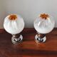 Paire de lampes mazzega 1970 verre de Murano