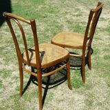 Pair of bistrots chairs J&J Khon