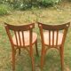 Paire de chaises bistrot Baumann