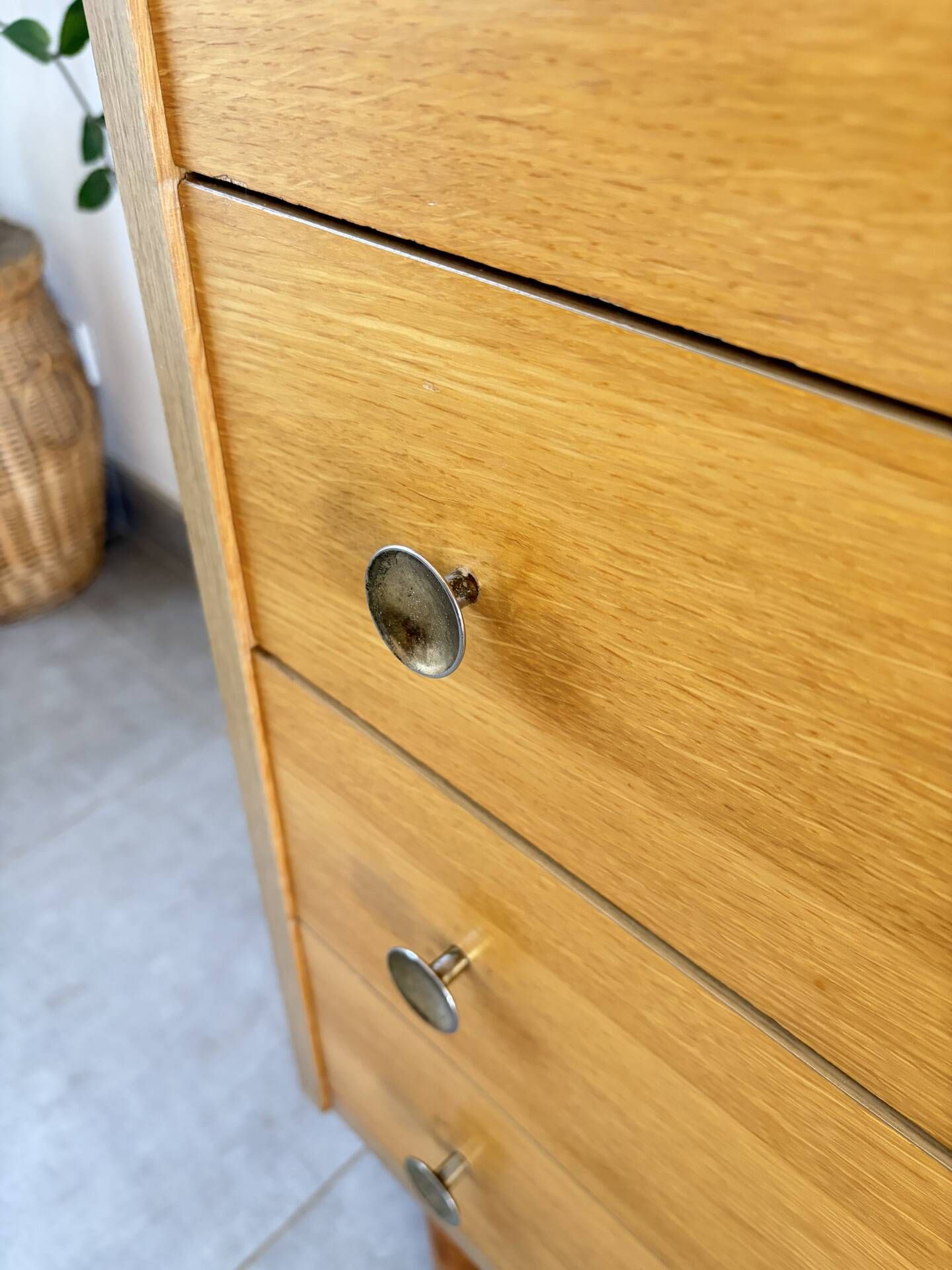 Vintage Scandinavian commode from the 1960s.