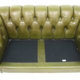 Vintage leather sofa, Sweden, 1990s