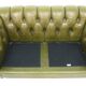 Vintage leather sofa, Sweden, 1990s